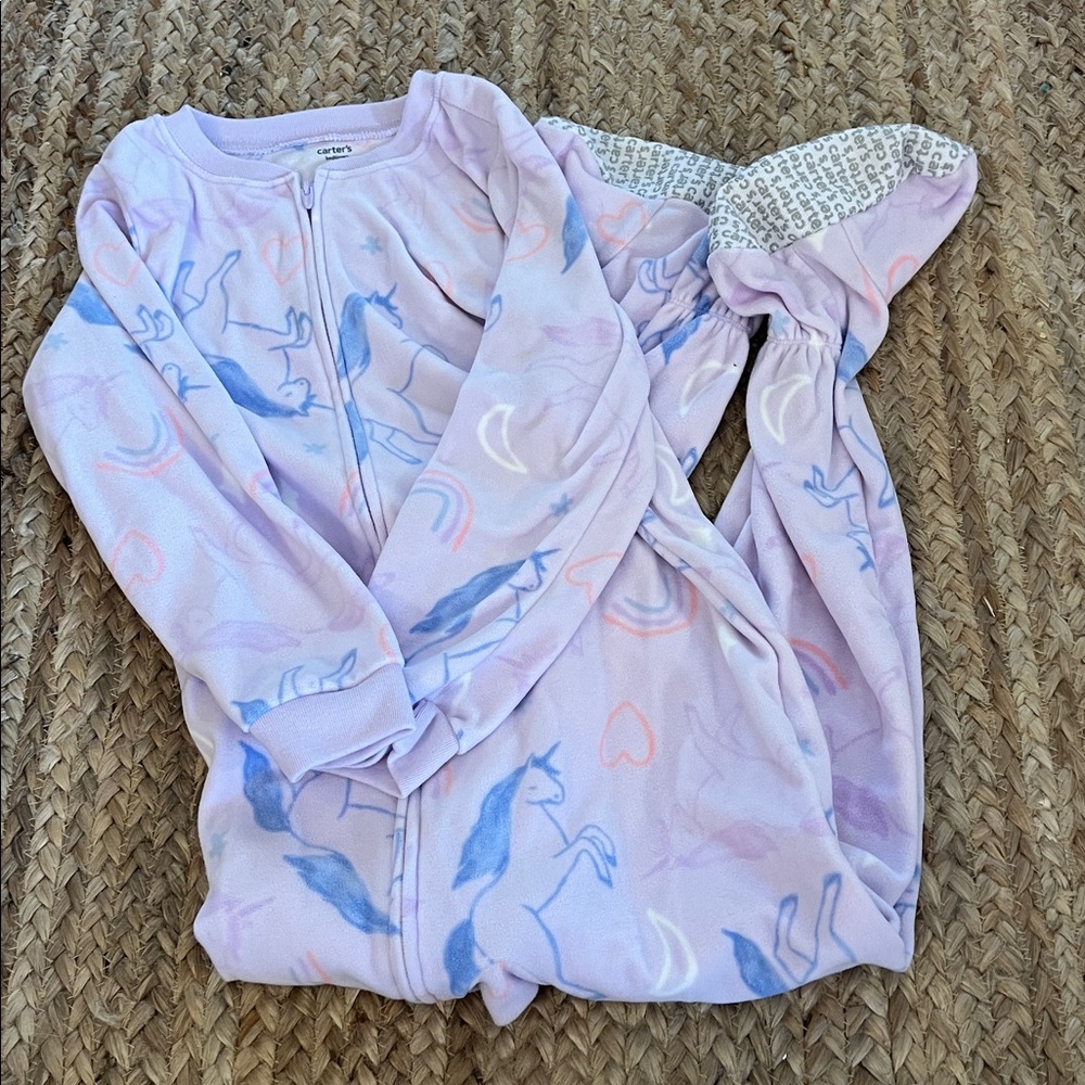 Pink Unicorn Pajama Set
